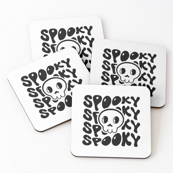 Item preview, Halloween Skull in white  designed and sold by MarigoldandLily.