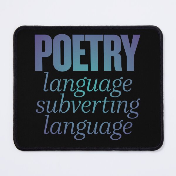 Item preview, Poetry, language subverting language. v.1 designed and sold by x1brett.