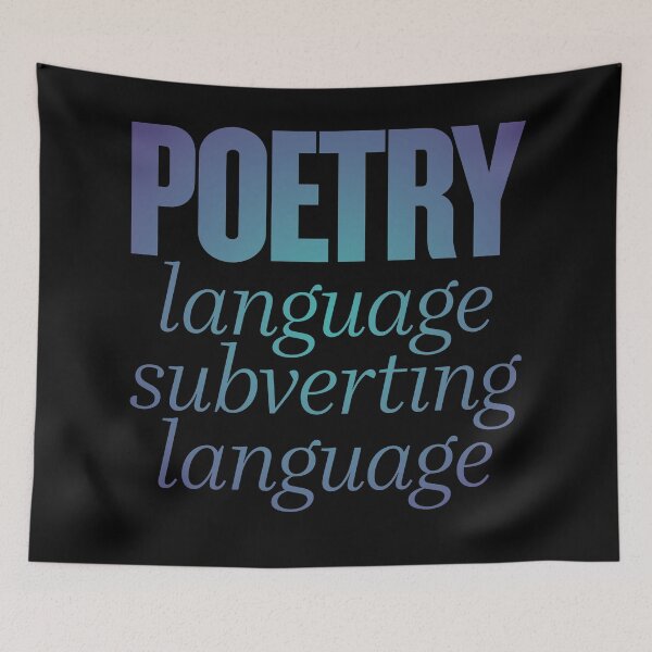 Item preview, Poetry, language subverting language. v.1 designed and sold by x1brett.