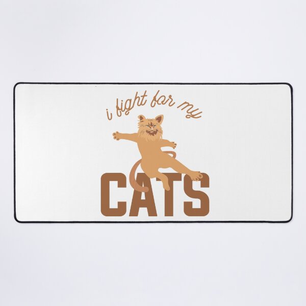 Item preview, I Fight For my Kats - kung fu cats designed and sold by Lovesicker.
