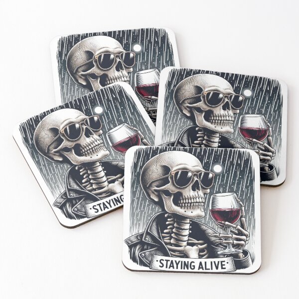 Item preview, Staying Alive-Bean Bliss designed and sold by BROWNEESHOUSE.