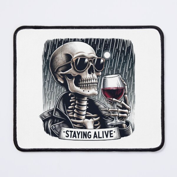 Item preview, Staying Alive-Bean Bliss designed and sold by BROWNEESHOUSE.