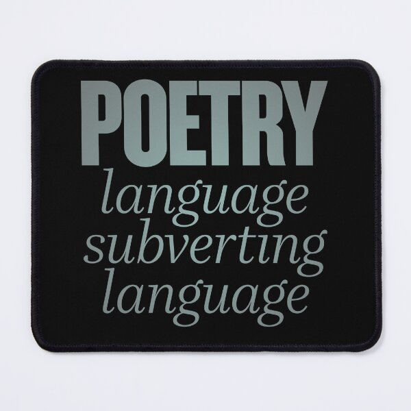 Item preview, Poetry, language subverting language. v.3 designed and sold by x1brett.