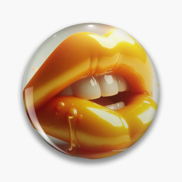Item preview, labios amarillos designed and sold by ChicOnColore.