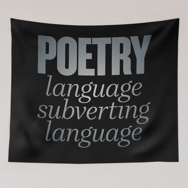 Item preview, Poetry, language subverting language. v.4 designed and sold by x1brett.
