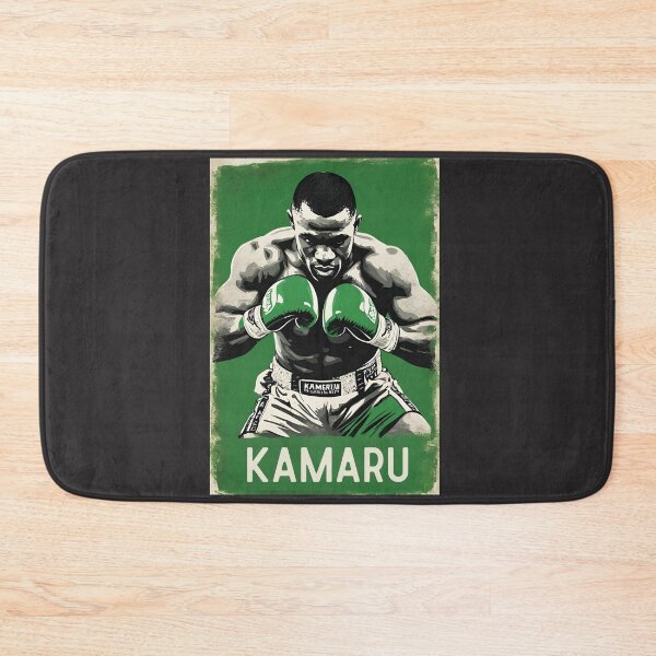 Item preview, Retro Kamaru Usman Strong Mixed Martial King of Nigerian Fighter designed and sold by FociCreate.
