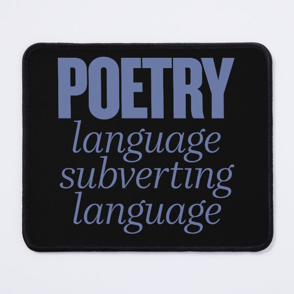 Item preview, Poetry, language subverting language. v.5 designed and sold by x1brett.