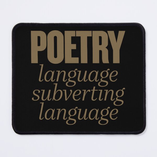 Item preview, Poetry, language subverting language. v.6 designed and sold by x1brett.