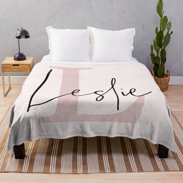 Item preview, Leslie - Custom name on black cursive font designed and sold by To the Lua.