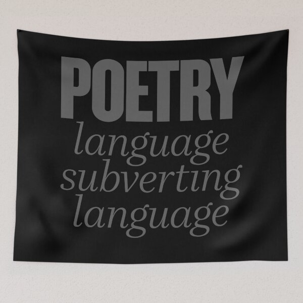 Item preview, Poetry, language subverting language. v.7 designed and sold by x1brett.