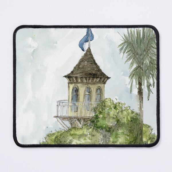 Item preview, The Tower at Jekyll Island Club GA designed and sold by ALA Creative Studio.