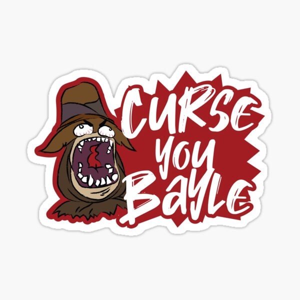 Vista previa del artículo con la obra «Maldito seas Bayle», diseñado y vendido por TheWizardRyn.