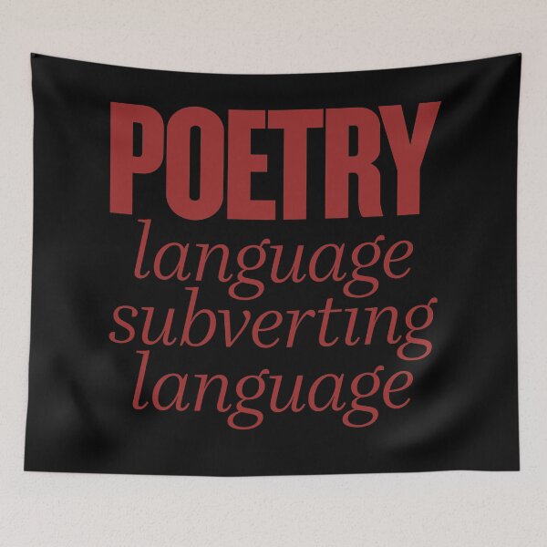 Item preview, Poetry, language subverting language. v.8 designed and sold by x1brett.