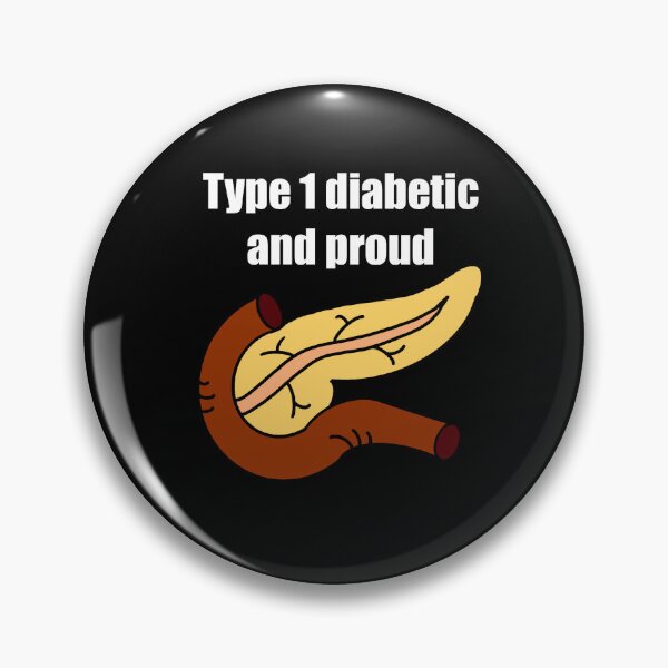 Item preview, Type 1 diabetic and proud  designed and sold by Animals-by-JB.