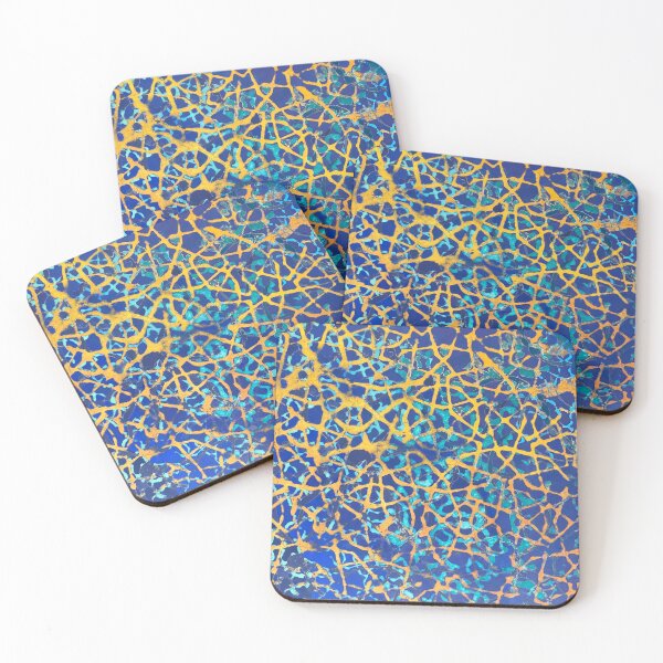 Item preview, Six fold pattern in blue designed and sold by Gregor Harvie.