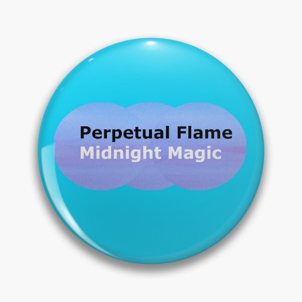 Item preview, Perpetual flame midnight Magic designed and sold by annenambiro.