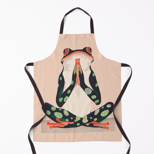 Item preview, Yoga Frog designed and sold by ArtsySesta.
