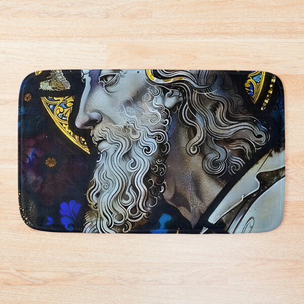 Item preview, Stained Glass Art: Moses from the Bible designed and sold by mebraart.