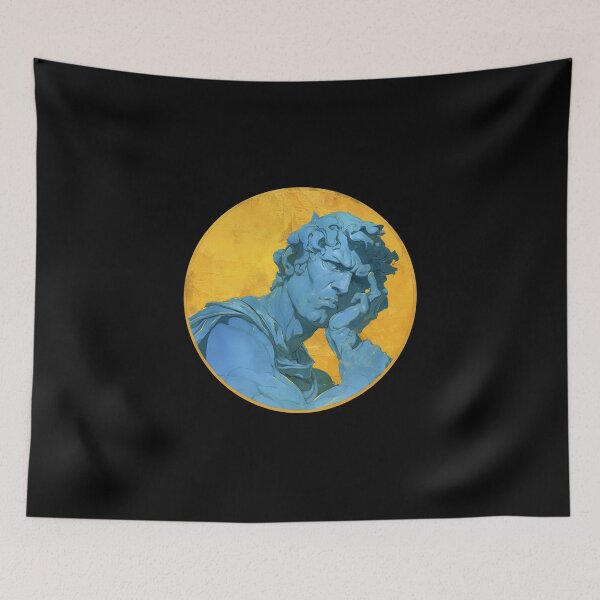 Item preview, Stoic Statue of a man // Villain // Main Character // Stoicism designed and sold by SMARTKIT  DESIGNAGENCY.