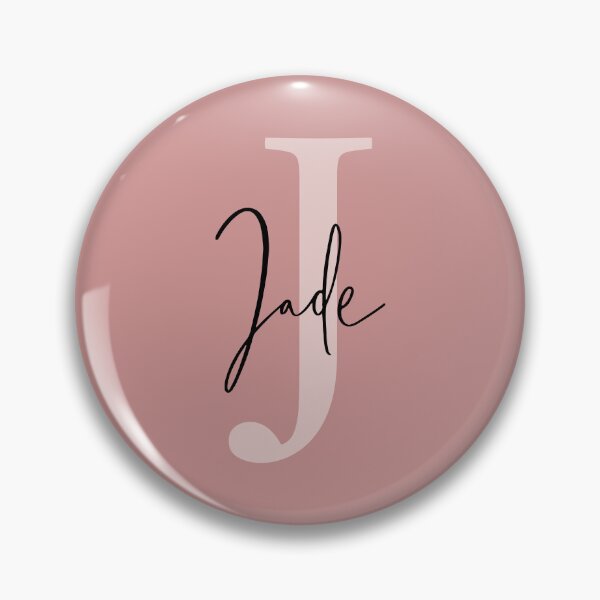 Item preview, Jade - Custom name on black cursive font  designed and sold by To the Lua.
