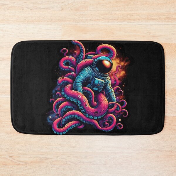 Item preview, Galactic Tango: Astronaut and Octopus in Celestial Embrace designed and sold by zoughlal.