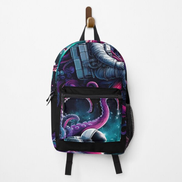 Item preview, Cosmic Embrace: Astronaut Entwined with Octopus Tentacles in Space designed and sold by zoughlal.