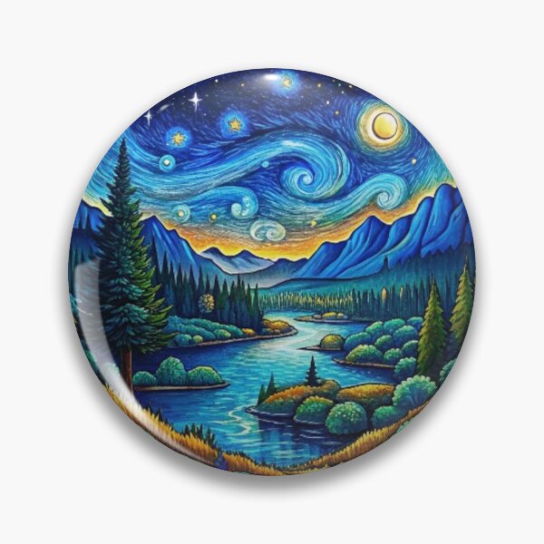 Item preview, Impressive night view designed and sold by catcraftss.