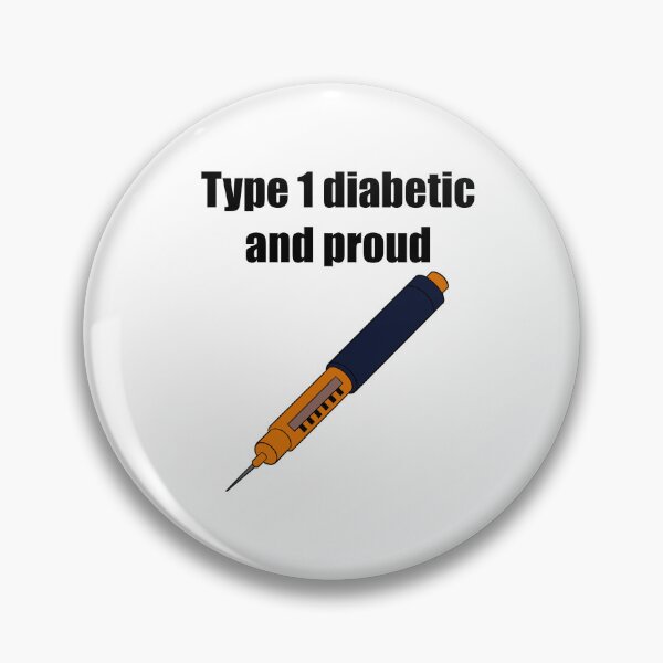 Item preview, Type 1 diabetic and proud  designed and sold by Animals-by-JB.