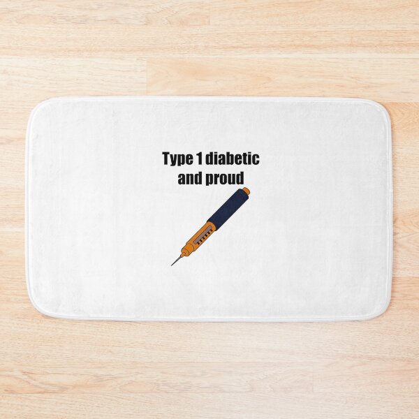 Item preview, Type 1 diabetic and proud  designed and sold by Animals-by-JB.