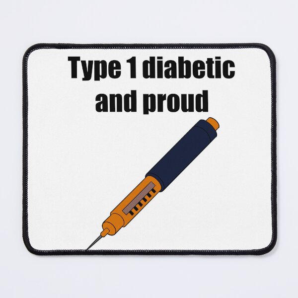 Item preview, Type 1 diabetic and proud  designed and sold by Animals-by-JB.