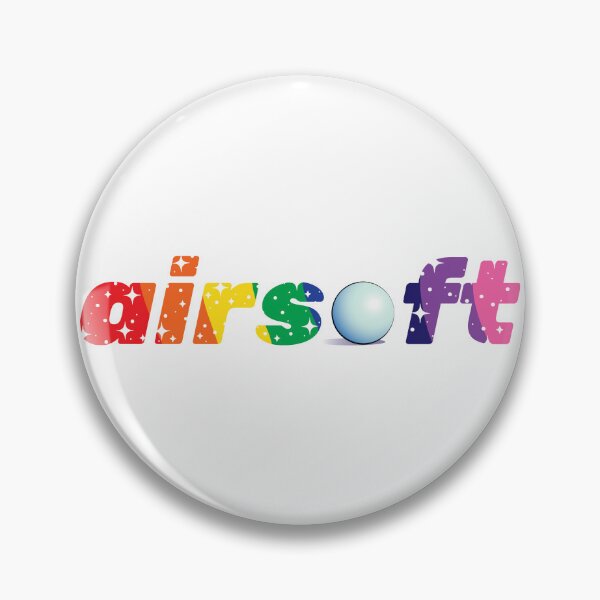 Item preview, Colorful Rainbow Airsoft Logo with Sparkling Effects designed and sold by Carsondood.