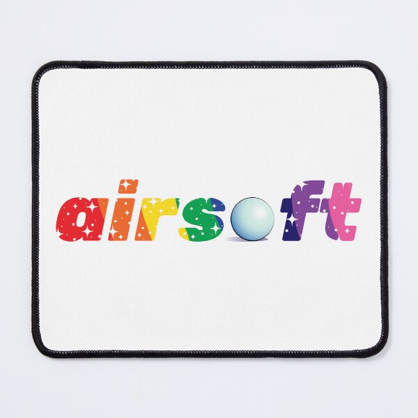 Item preview, Colorful Rainbow Airsoft Logo with Sparkling Effects designed and sold by Carsondood.