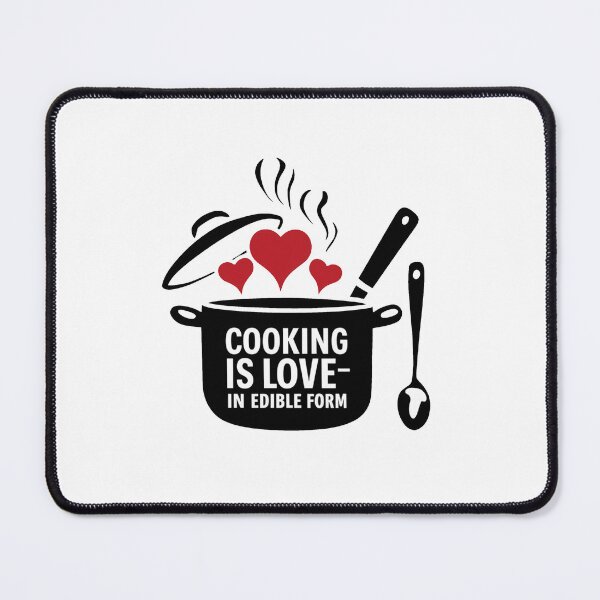 Item preview, Cooking is love in edible form. designed and sold by MrERNST.