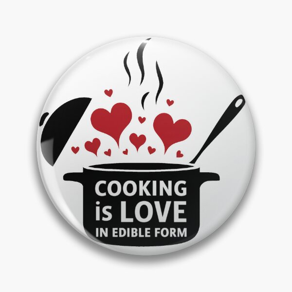 Artikelvorschau, Kochen ist Liebe in essbarer Form. entworfen und verkauft von MrERNST.