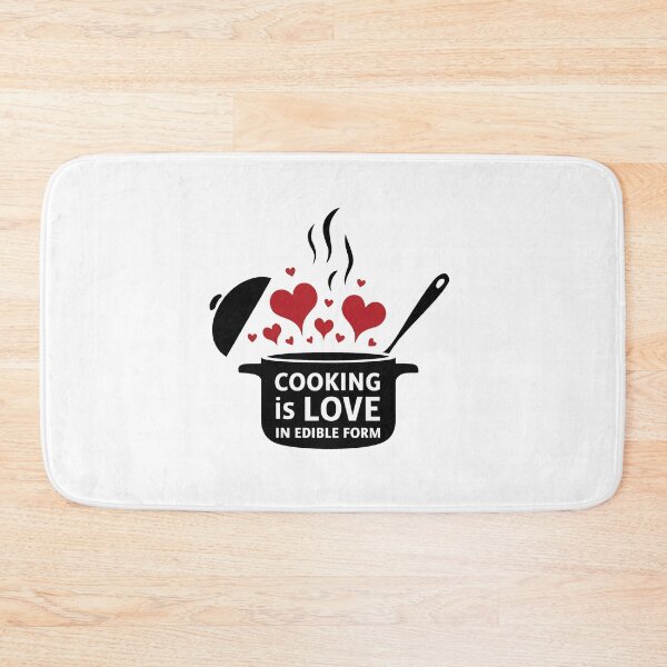 Artikelvorschau, Kochen ist Liebe in essbarer Form. entworfen und verkauft von MrERNST.