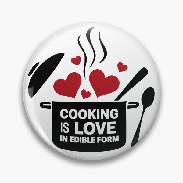 Artikelvorschau, Kochen ist Liebe in essbarer Form. entworfen und verkauft von MrERNST.