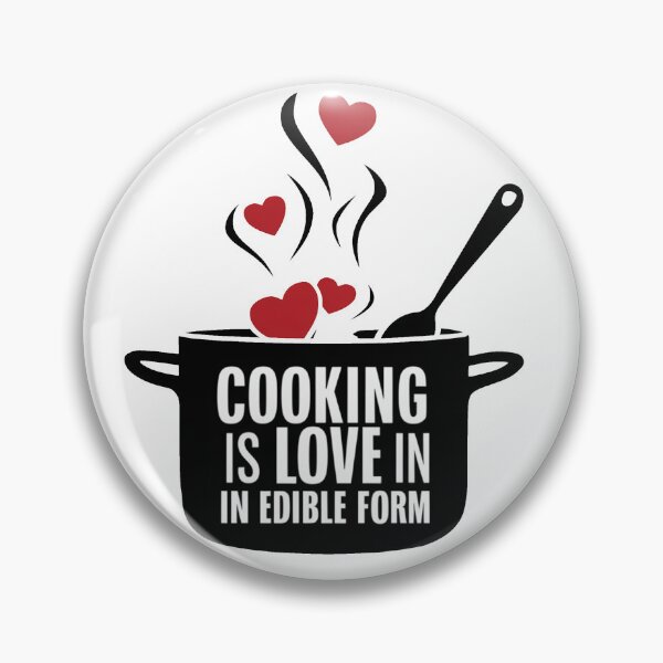 Artikelvorschau, Kochen ist Liebe in essbarer Form. entworfen und verkauft von MrERNST.