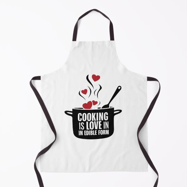Artikelvorschau, Kochen ist Liebe in essbarer Form. entworfen und verkauft von MrERNST.