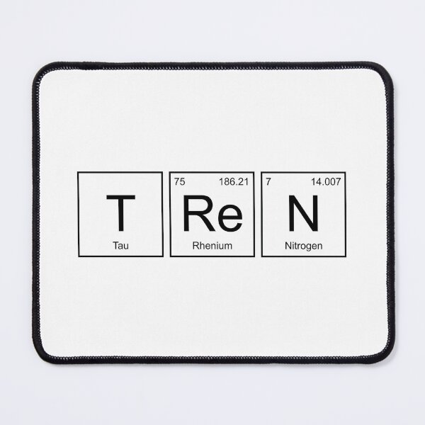 Item preview, "Tren" Periodic Table Design designed and sold by GainsGraphics.