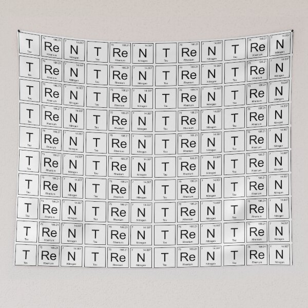 Item preview, "Tren" Periodic Table Design designed and sold by GainsGraphics.