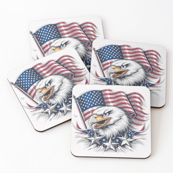 Item preview, Proud American Eagle, Memorial Day, Proud Patriot american flag 4th july designed and sold by PhotoArtMC.