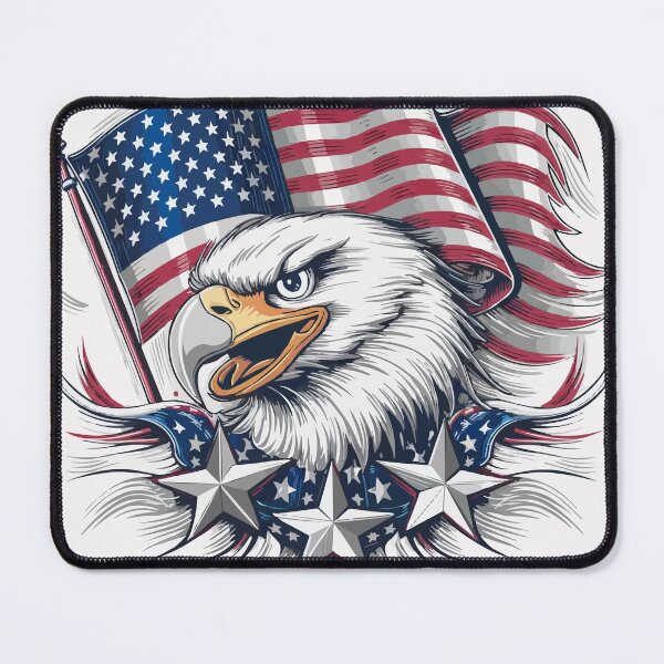 Item preview, Proud American Eagle, Memorial Day, Proud Patriot american flag 4th july designed and sold by PhotoArtMC.