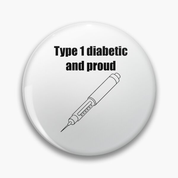 Item preview, Type 1 diabetic and proud  designed and sold by Animals-by-JB.