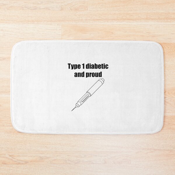 Item preview, Type 1 diabetic and proud  designed and sold by Animals-by-JB.