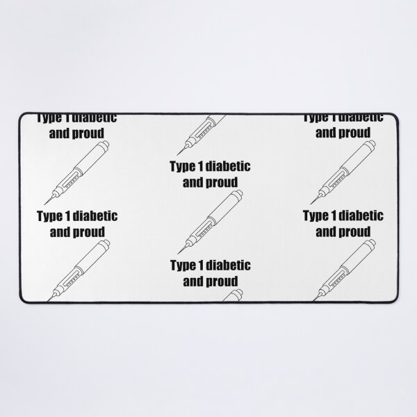Item preview, Type 1 diabetic and proud designed and sold by Animals-by-JB.