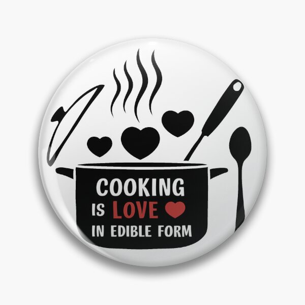 Artikelvorschau, Kochen ist Liebe in essbarer Form. entworfen und verkauft von MrERNST.