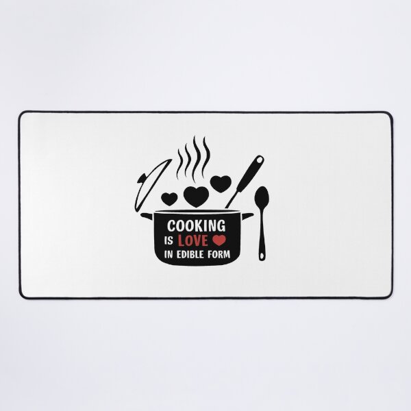 Item preview, Cooking is love in edible form. designed and sold by MrERNST.