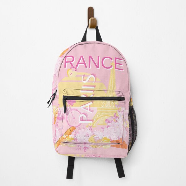 Item preview, Paris, France, Travel Art, Preppy, Pink designed and sold by Magic Love Art Print.