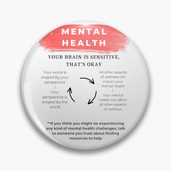 Item preview, Wellness: Mental Health designed and sold by PanhdleprideInk.