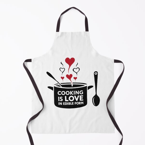 Artikelvorschau, Kochen ist Liebe in essbarer Form. entworfen und verkauft von MrERNST.
